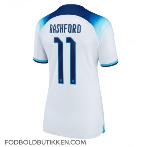 England Marcus Rashford #11 Hjemmebanetrøje Dame VM 2022 Kortærmet